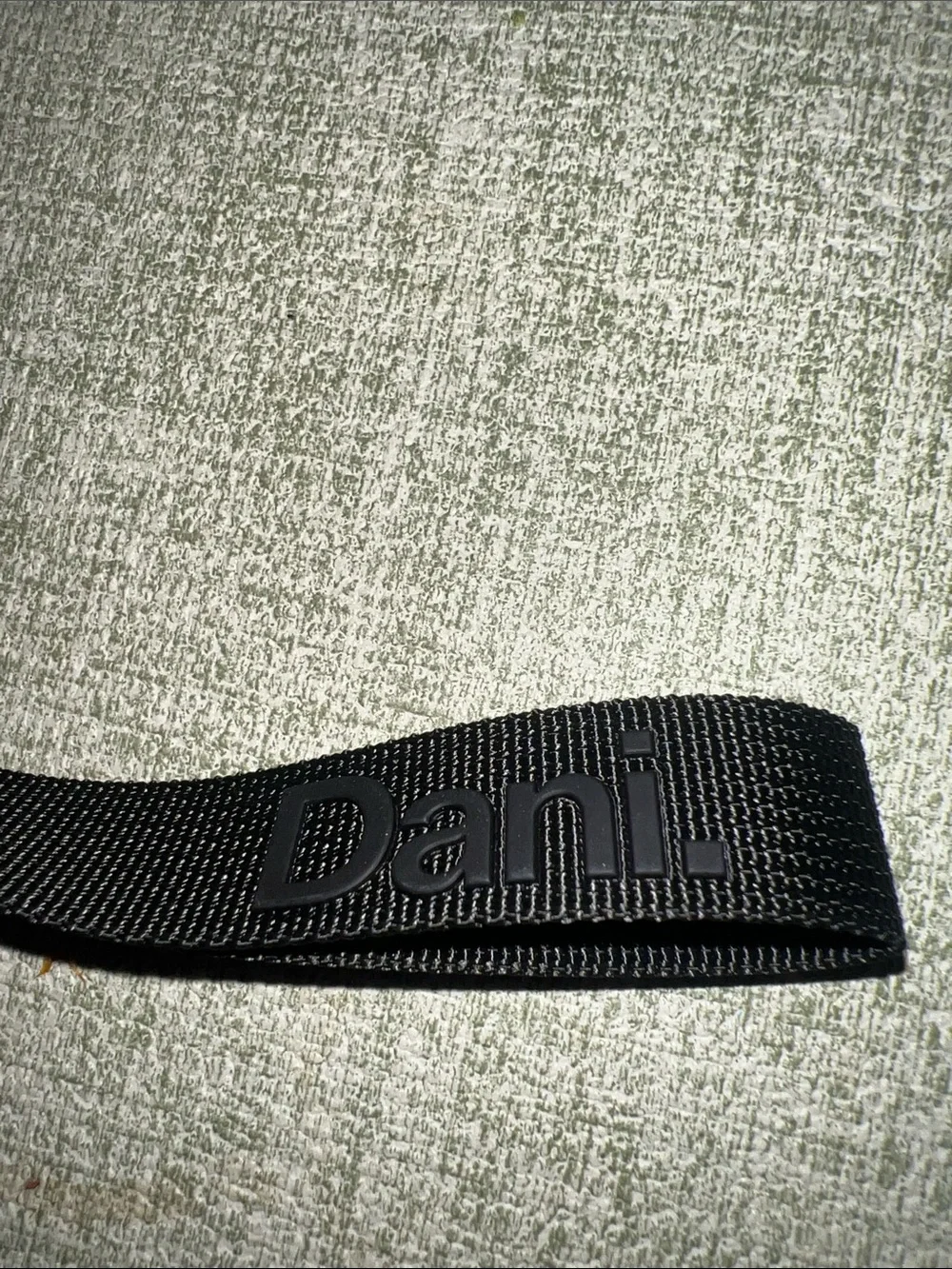 Daniela Lehavi (Dani) clutch with handle and zipper. Forest green. Brand new.